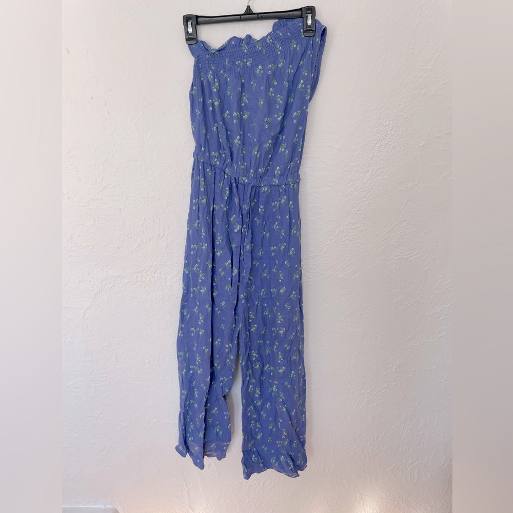 Urban Outfitters One Shouldered Floral Jumpsuit Size XS